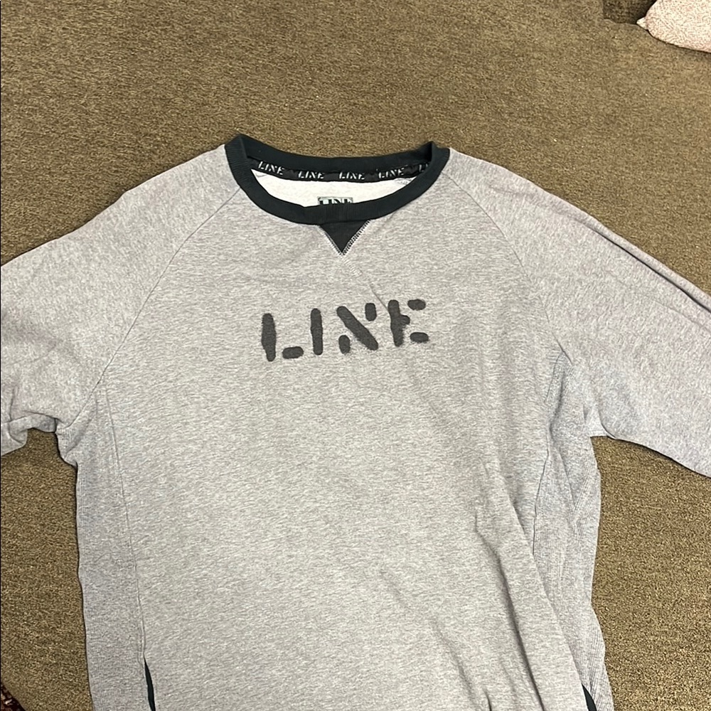 Gray LINE Sweatshirt
